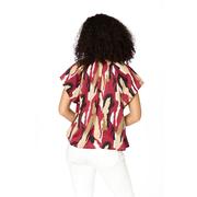 Garnet and Gold Stewart Simmons The Abstract Blouse